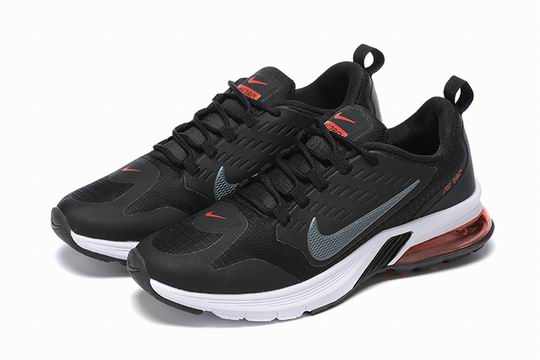 Cheap Nike Air Max 270 Men's Shoes Black Red White Silver-06